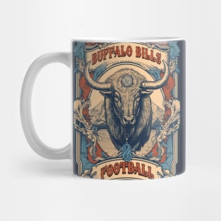 Old western Buffralo Bills Poster Mug